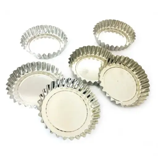 [67952] Set X6 Pasta Frola 9cm Hojalata