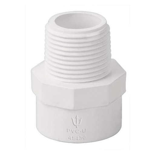 [59022] Conector DePVC 7/8 Blanco