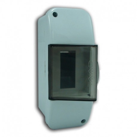 [63422] Caja PVC DIN 2B Emb/ Apl C/Pta Fume TAAD
