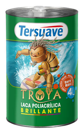 [73998] Laca Poliuretanica Troya Brillante x 4 lts