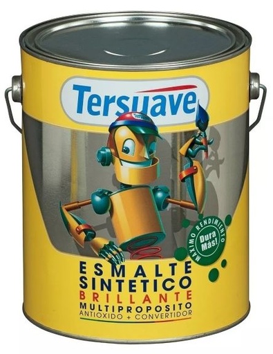 [64045] Esmalte Sintetico Brillante Negro 4 Lts