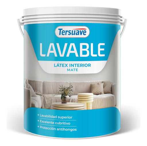 [71949] Latex Lavable P/Interior Blanco 1 Lts