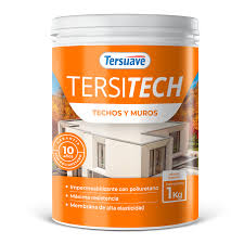 [71951] Tersitech Impermeabilizante Para Techos Y Muros Blanco 1 Kg