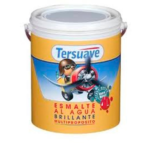 [41142] Esmalte Acuoso Sec Rap Brill Bermellon 1L