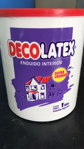 [66792] Enduido P/Interior Decolatex  X 1L