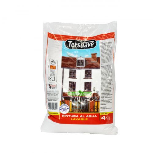[41147] Pintura En Polvo Al Agua Blanco X 4kg