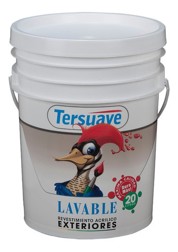 [65699] Latex Lavable P/Exterior Mate Negro Ebano 4 Lts