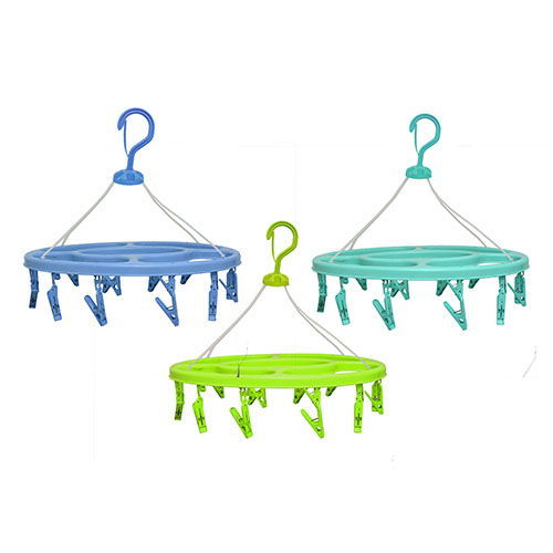 [63254] Tendedero Plastico Oval 24 Broches