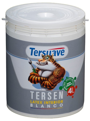 [45061] Tersen Latex P/Inter Mate Blanco 4L