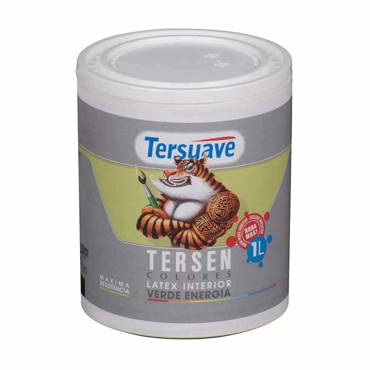 [47701] Tersen Latex P/Interiores Verde Energia  1Litro