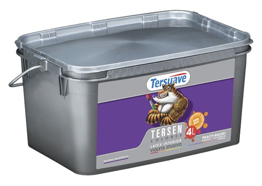 [47712] Tersen Latex P/Interiores Violeta Efusivo  4 Litro