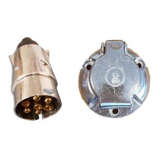 [61599] Conector Trailer Macho Y Hembra