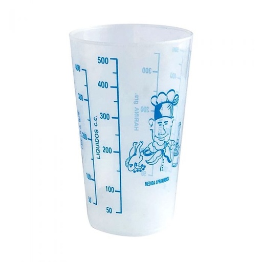[69317] Vaso Medidor Cristal Flex 500ml Tessi 309001