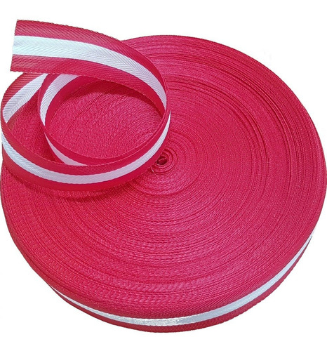 [45415] Cinta P/Sillon Monofilamento Rojo $ X METRO (ROLLO50m)