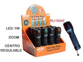[62364] Linterna Led 1W C/Zoom