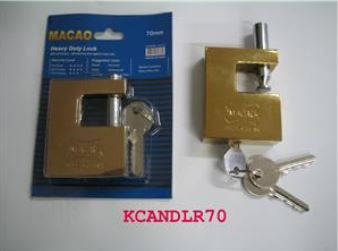 [61939] Candado Pulido Perno Horizontal 70mm