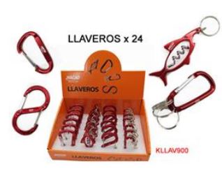 [61965] Llavero Metalico Surtido