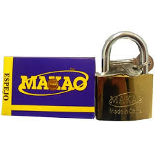 [65252] Candado Dorado 38mm Grueso