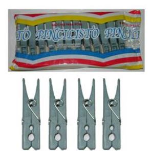 [61936] Broche De Plastico X 12 Unid