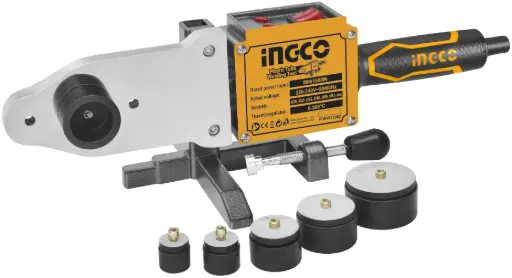 [76339] Termofusora Ingco 1500w 300º 6 Boquilla Ptwt215002 - Smf