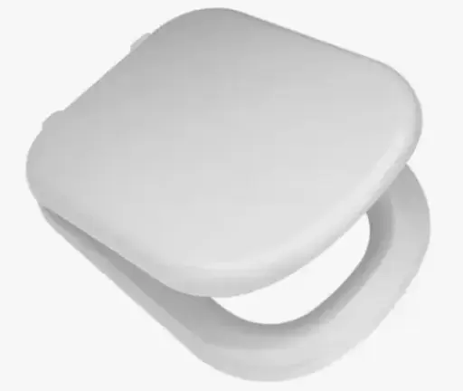 [76326] Asiento Plastico Herrajes PVC Bari Ferrum TKXP