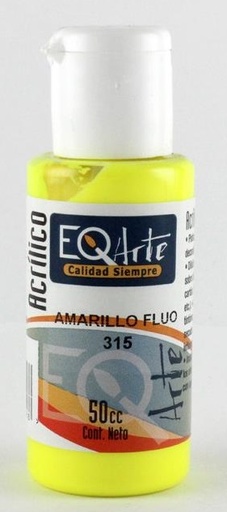 [31475] Acrilico Decorativo Amarillo Fluo 50Cc