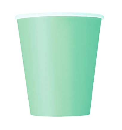 [41477] Vaso Papel Set X 8 Pzas Verde