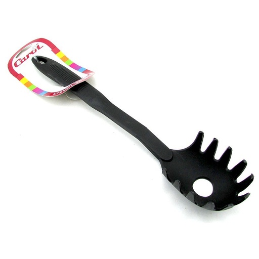 [41498] Cuchara P/Pastas  Nylon Mango Red. Ac.