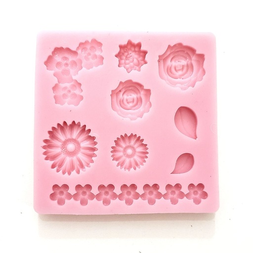 [45795] Moldes Resina - Flores