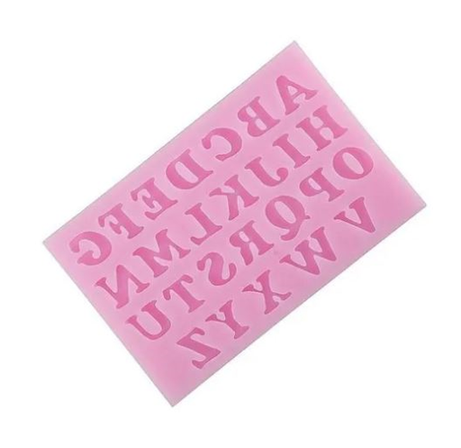 [45805] Moldes Resina - Placa Letras 2
