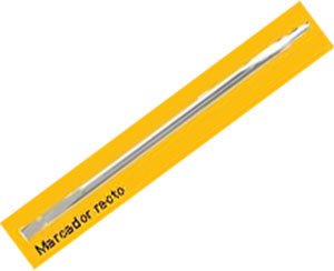 [43841] Estecas Ac. Inox.Marcador De Costura Recta