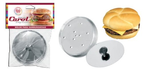 [56341] Molde De Hamburguesa Ac. Inox