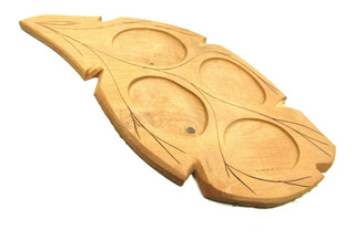 [40136] Copetinero Madera Hoja 30 Cm