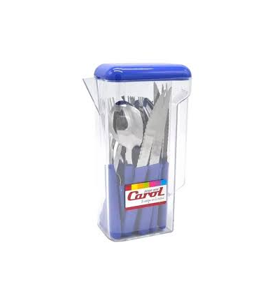 [49322] Jarra Plasttica Crist. Tapa Azul  1.25L