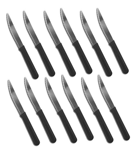 [52224] Cuchillas Cocina Mgo Plast Set X 3