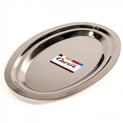 [45965] Fuente Oval. D/Baj Gast Ac Inox 38 Cm