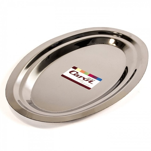 [45966] Fuente Oval. D/Baj Gast Ac Inox 42 Cm