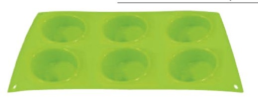 [49317] Molde Silicona P/6 Cup Cakes