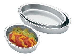 [45958] Legumbrera Oval Gast Ac. Inox 38cm