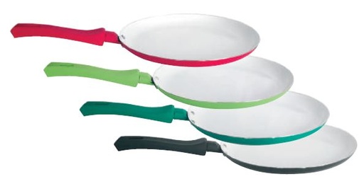 [62401] Panquequera C/Ceramica Antiadherente Ø22 Negro