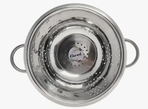 [49358] Colapasta Acero Inox C/Base C/Asas 29cm
