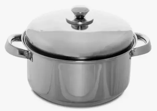 [41492] Cacerola Prof.Ac Inox. Asas Ac. 8L  Diam.28