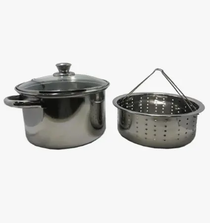 [50963] Vaporiera C/Tapa De Vidrio D 22 Set X 3