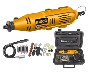 [76334] Mini Torno 130w + 52 Piezas Ingco Mg1309-4 Frecuencia 220V