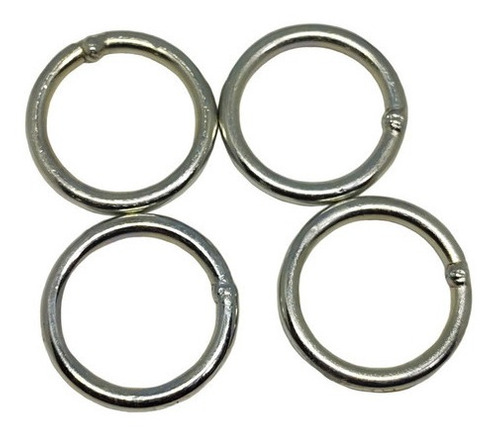 [23214] Argollas De Hierro Zincadas 8 X 40