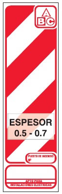 [52194] Cartel 87 X 26 Cm (Matafuego)