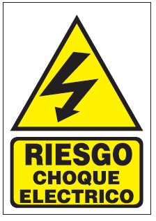 [52196] Cartel Cuidado Con El Perro 14 X 19cm