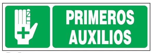 [62356] Cartel 14 X 41 Primeros Auxilios