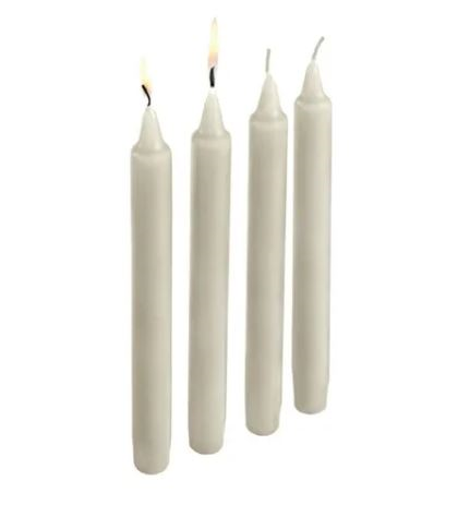 [45742] Velas Blancas 4x80grs