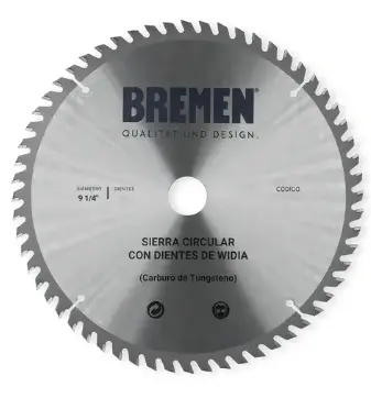 [76433] Disco Sierra Circular 9 1/4"-30 Dtes.WIDIA (ø25mm) BREMEN®